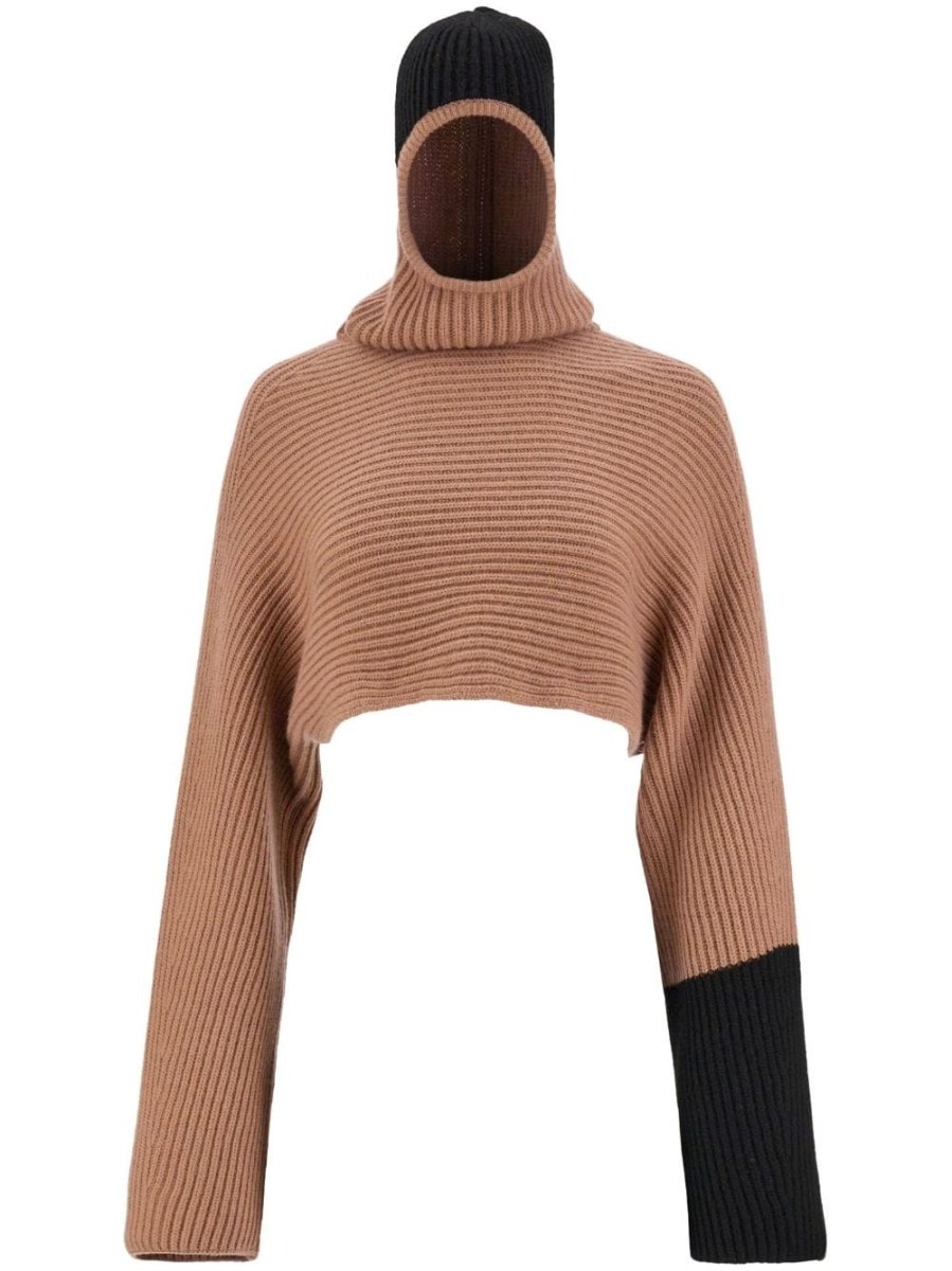 Ferragamo Sweaters Beige - mondo moda griffe