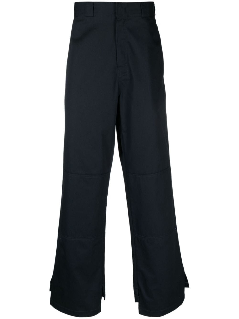 Palm Angels Trousers Blue - mondo moda griffe