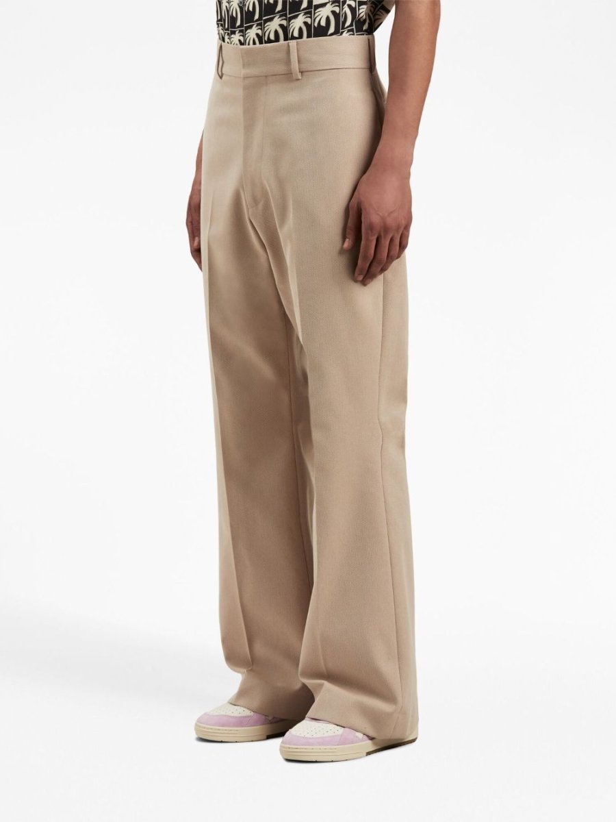 Palm Angels Trousers Beige - mondo moda griffe