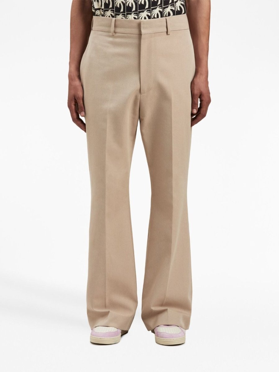 Palm Angels Trousers Beige - mondo moda griffe