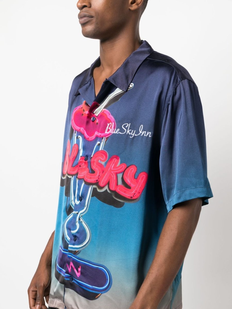 BLUE SKY INN Shirts Blue - mondo moda griffe