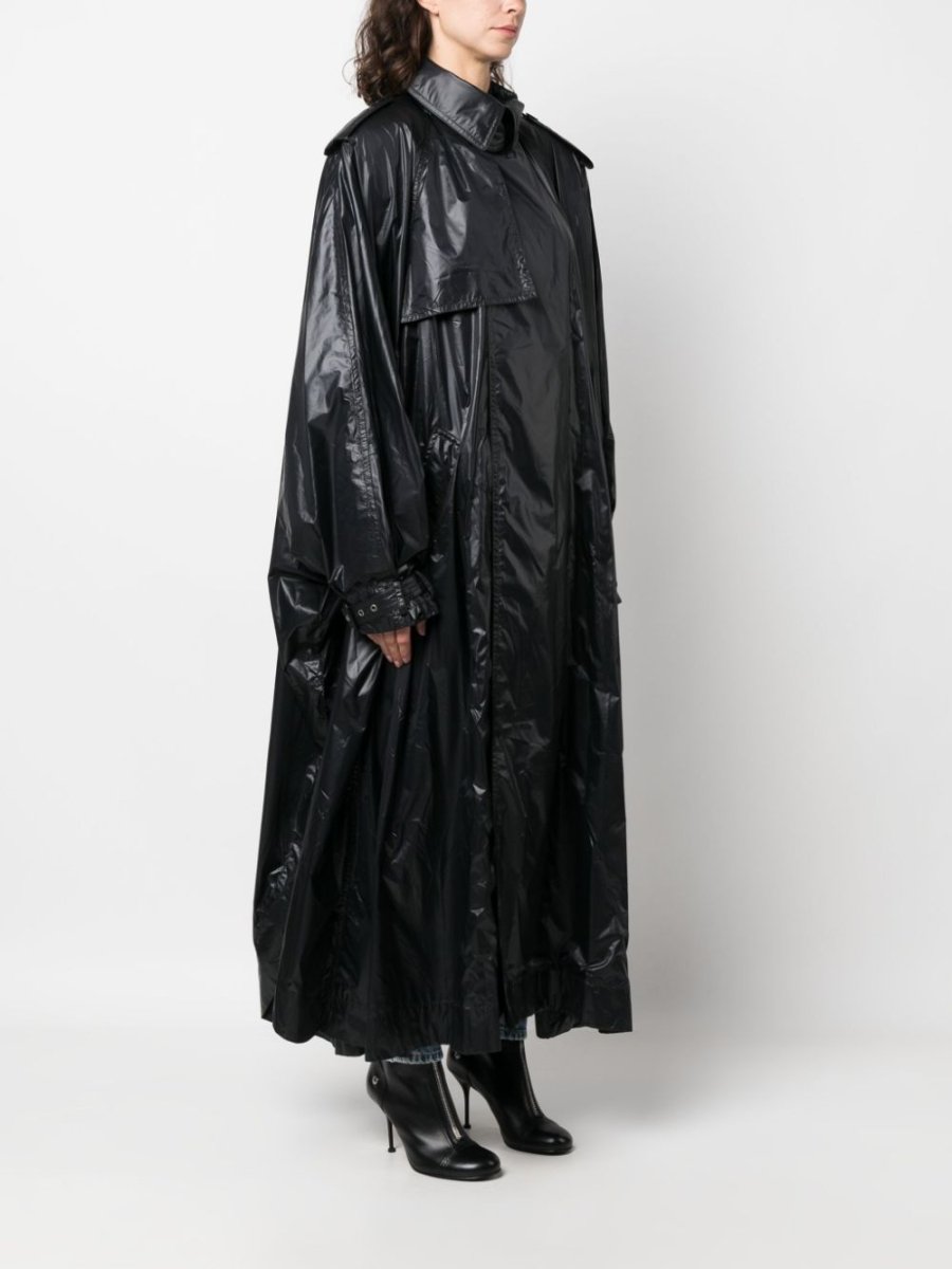 Saint Laurent shoulder - pad Oversized Trench Coat - mondo moda griffe