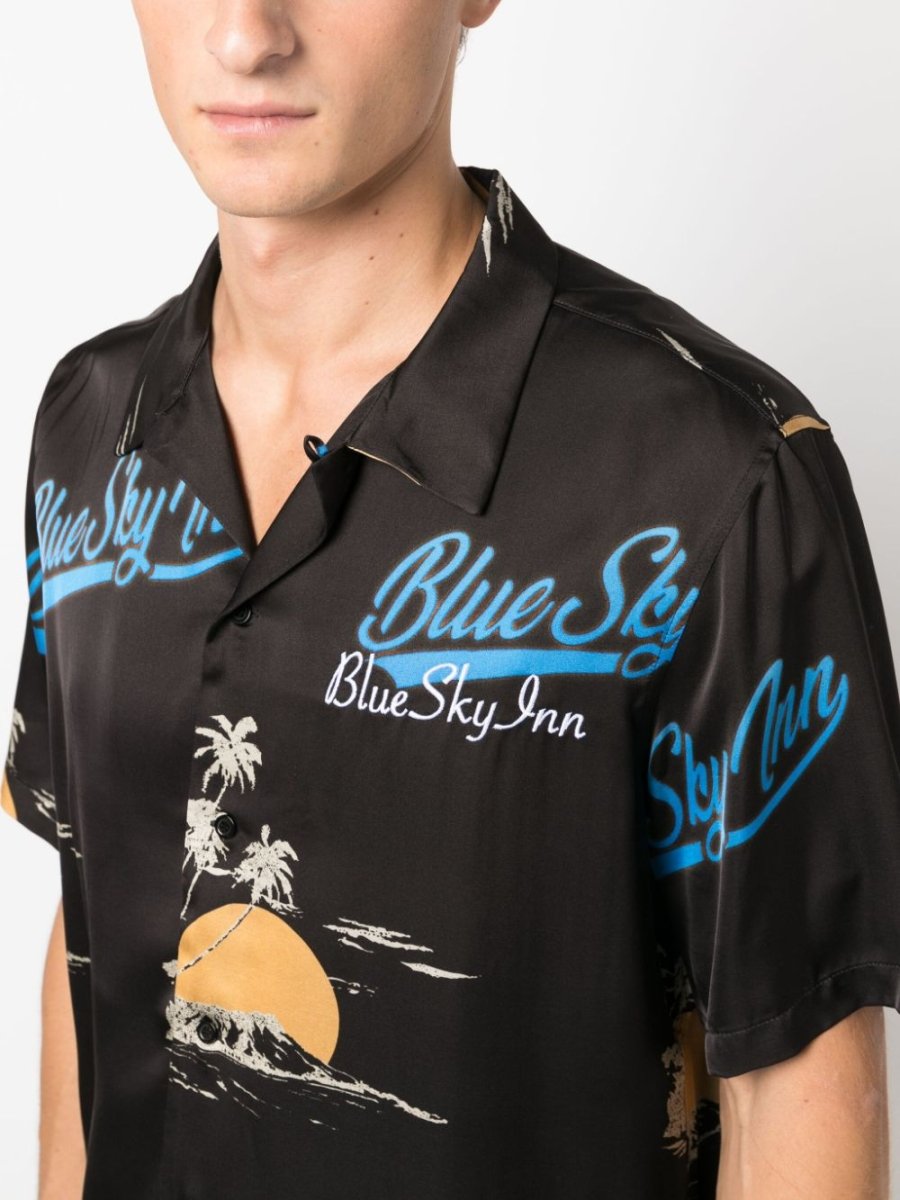 BLUE SKY INN Top Black - mondo moda griffe