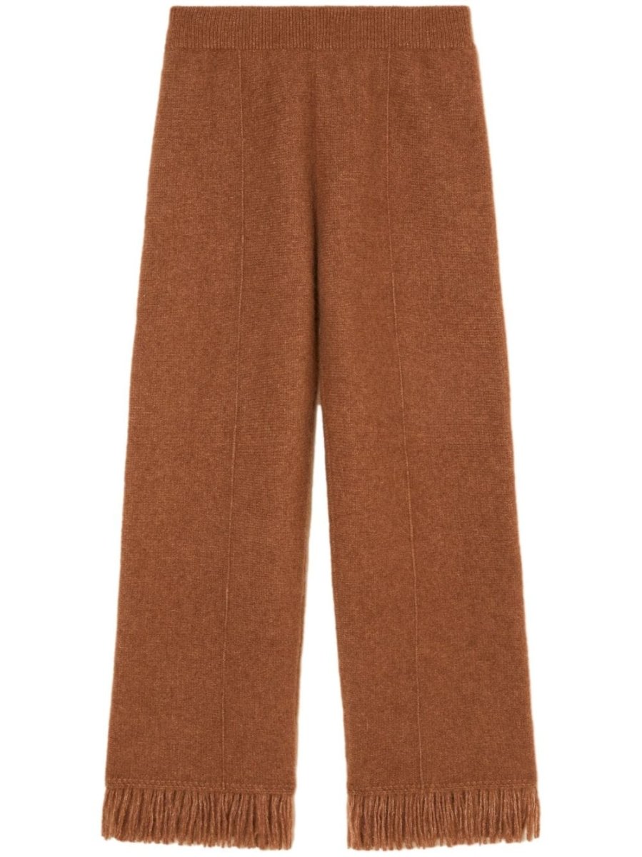 Alanui Trousers Camel - mondo moda griffe
