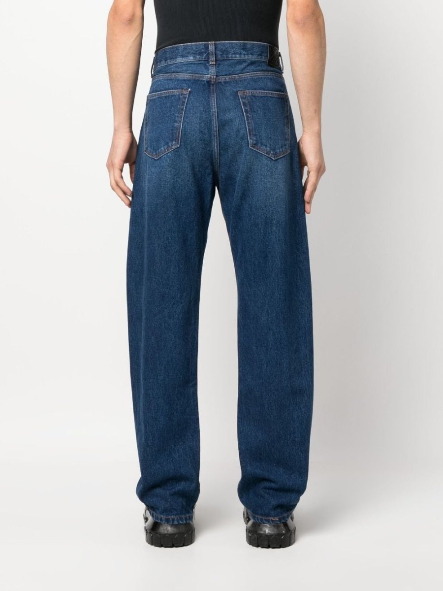Off White High - waisted straight jeans - mondo moda griffe