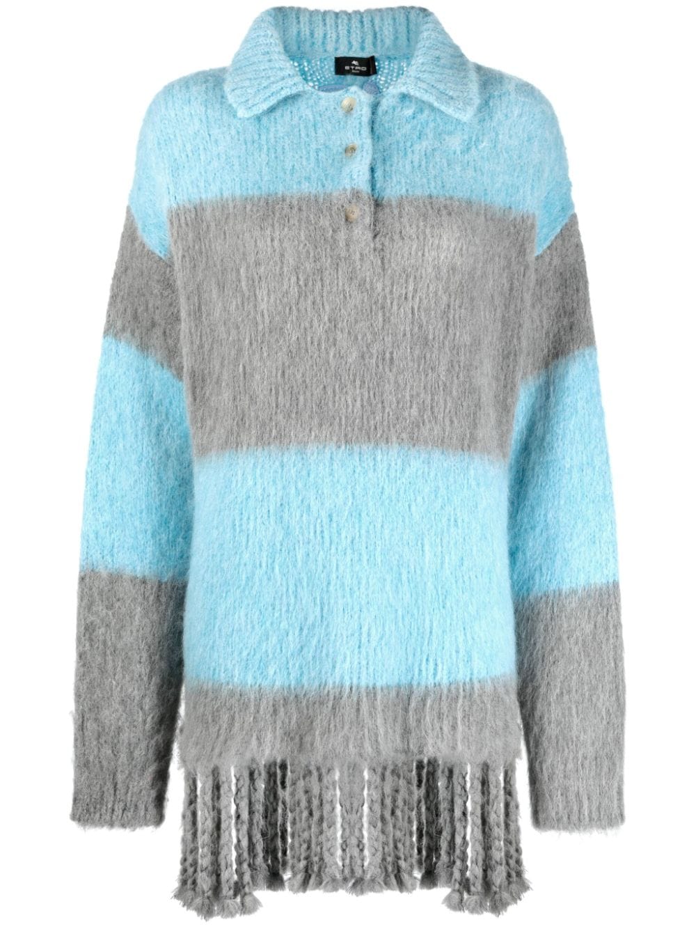 Etro Fringed - edge sweater minidress - mondo moda griffe