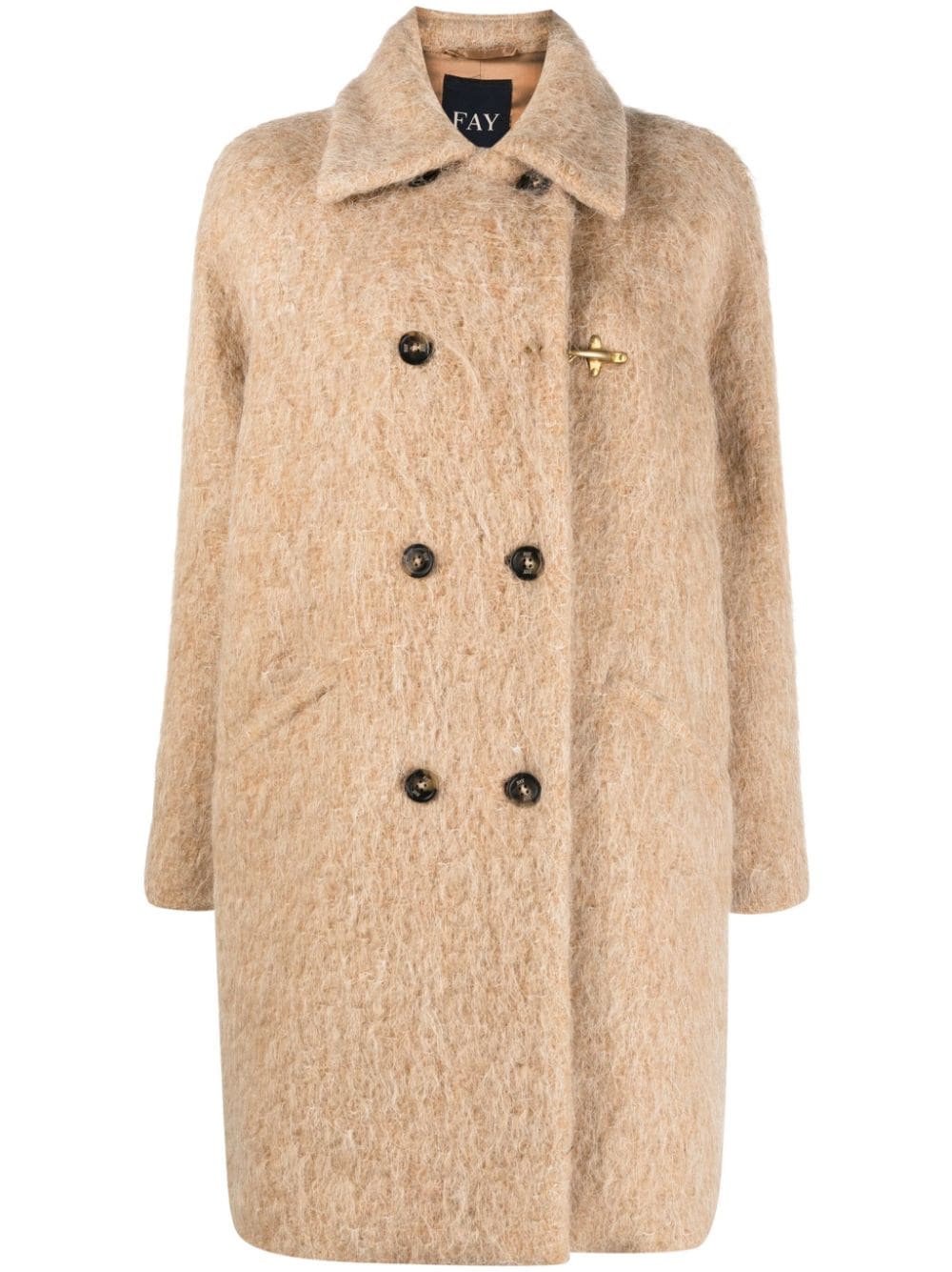 Fay Coats Camel - mondo moda griffe