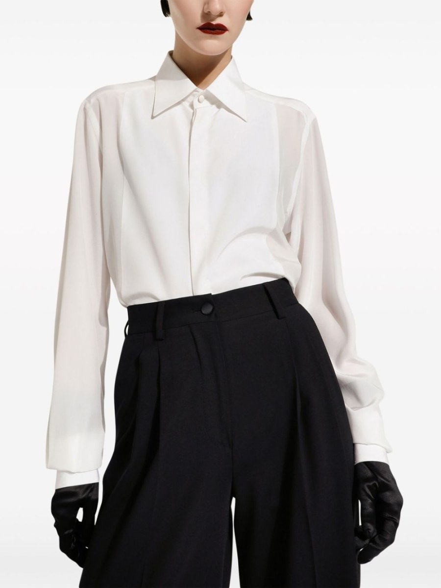Dolce & Gabbana Silk crepe de chine shirt - mondo moda griffe