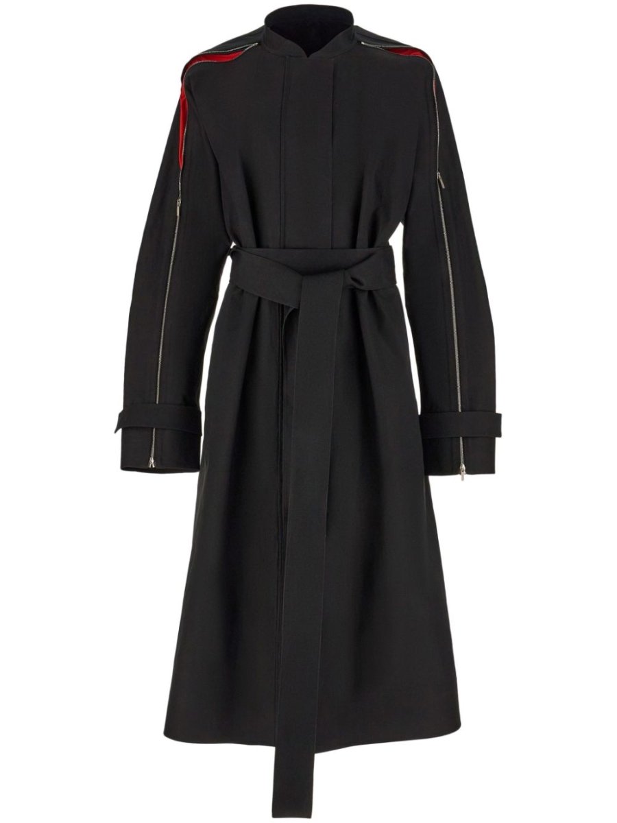 Ferragamo Coats Black - mondo moda griffe