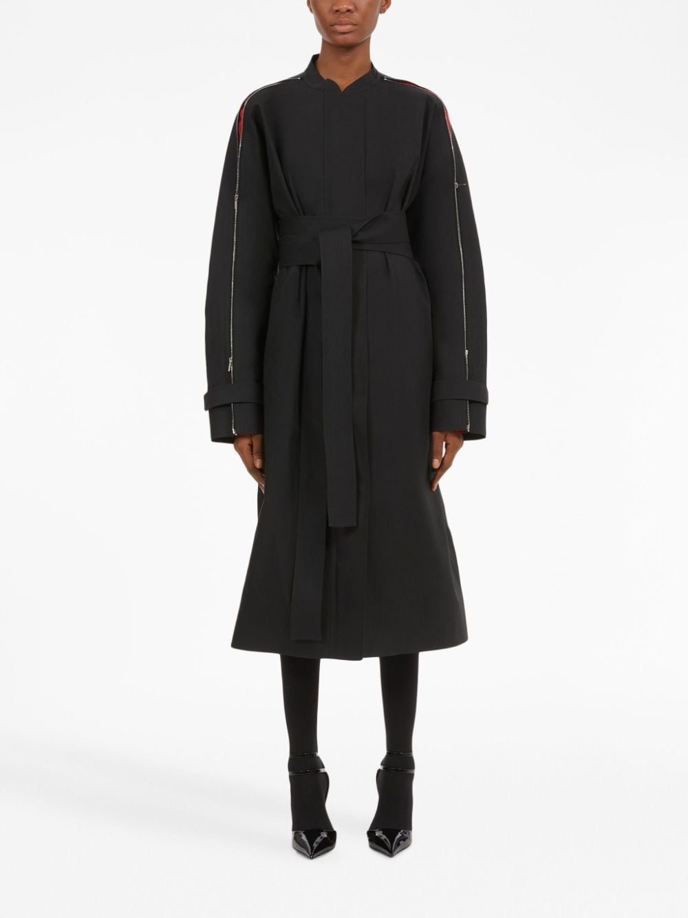 Ferragamo Coats Black - mondo moda griffe