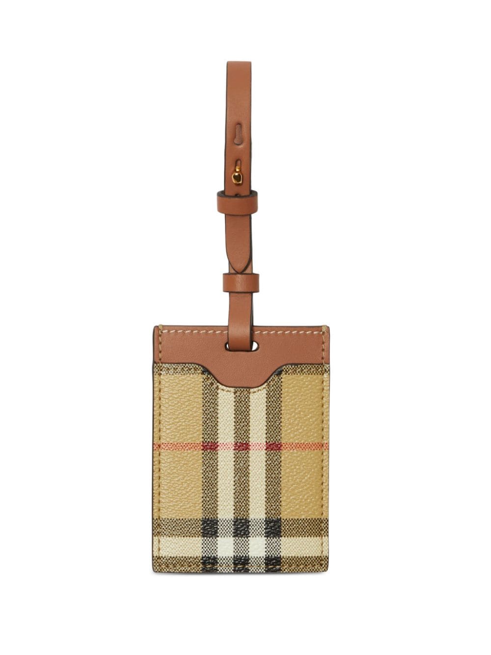 Burberry checkered luggage tag - mondo moda griffe