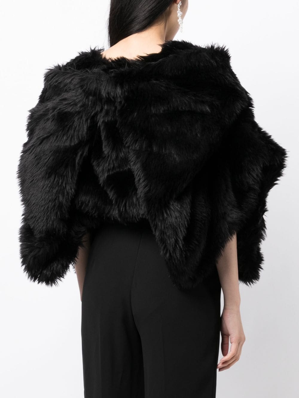 Comme Des Garcons Fur - design cropped blouse - mondo moda griffe