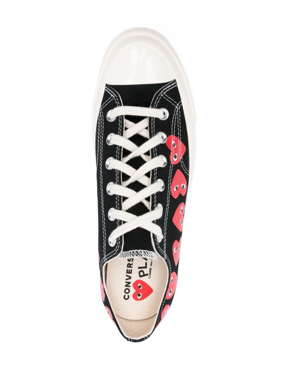 Comme Des Garcons Play x Converse Chuck 70 sneakers - mondo moda griffe