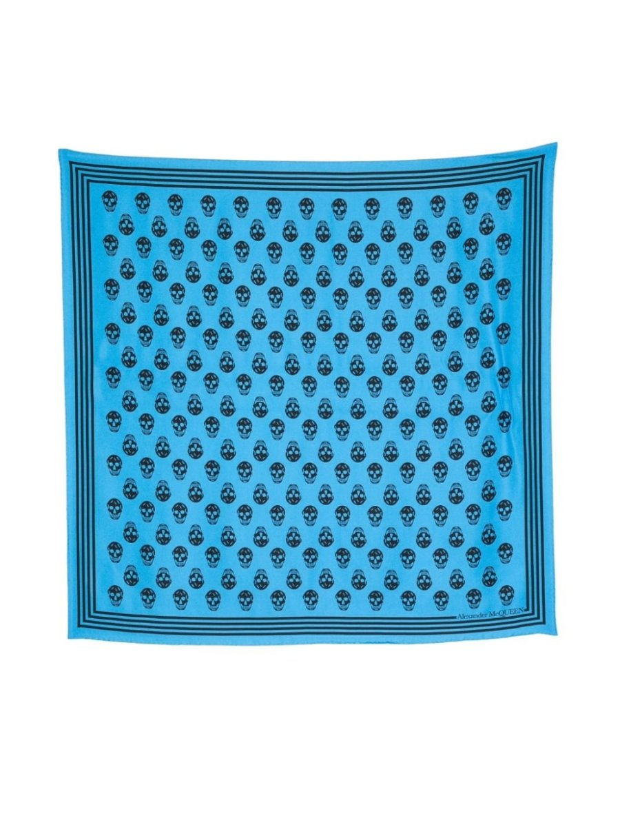 Alexander McQueen Skull silk scarf - mondo moda griffe