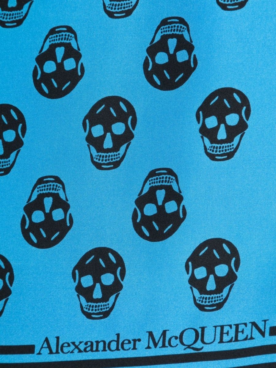 Alexander McQueen Skull silk scarf - mondo moda griffe