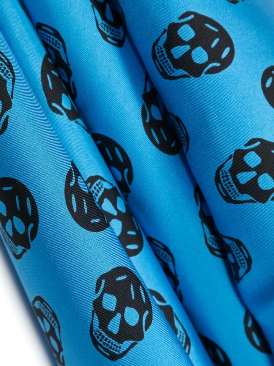 Alexander McQueen Skull silk scarf - mondo moda griffe