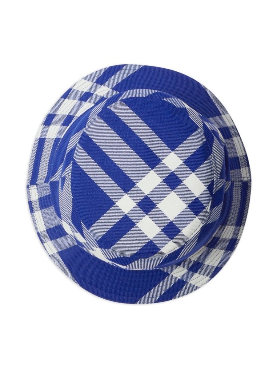 Burberry checkered bucket hat - mondo moda griffe