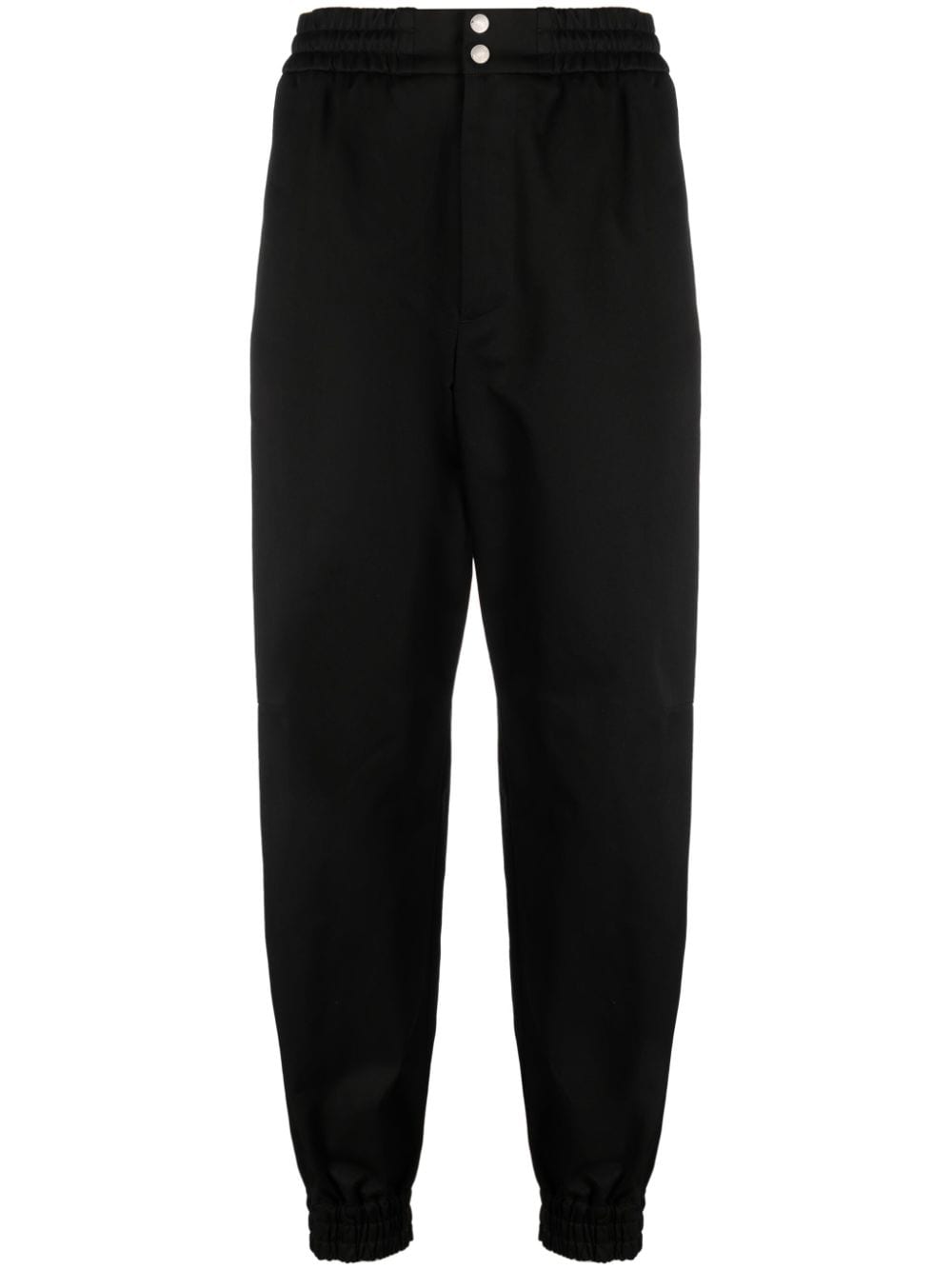 Alexander McQueen Tapered - leg cotton trousers - mondo moda griffe