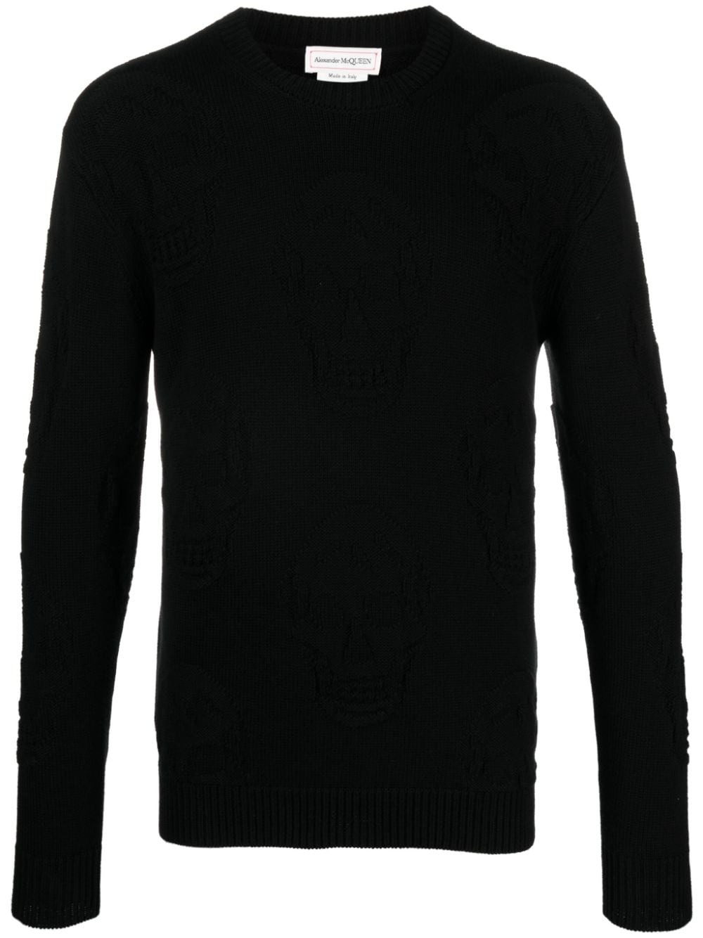 Alexander McQueen Sweater with jacquard effect - mondo moda griffe