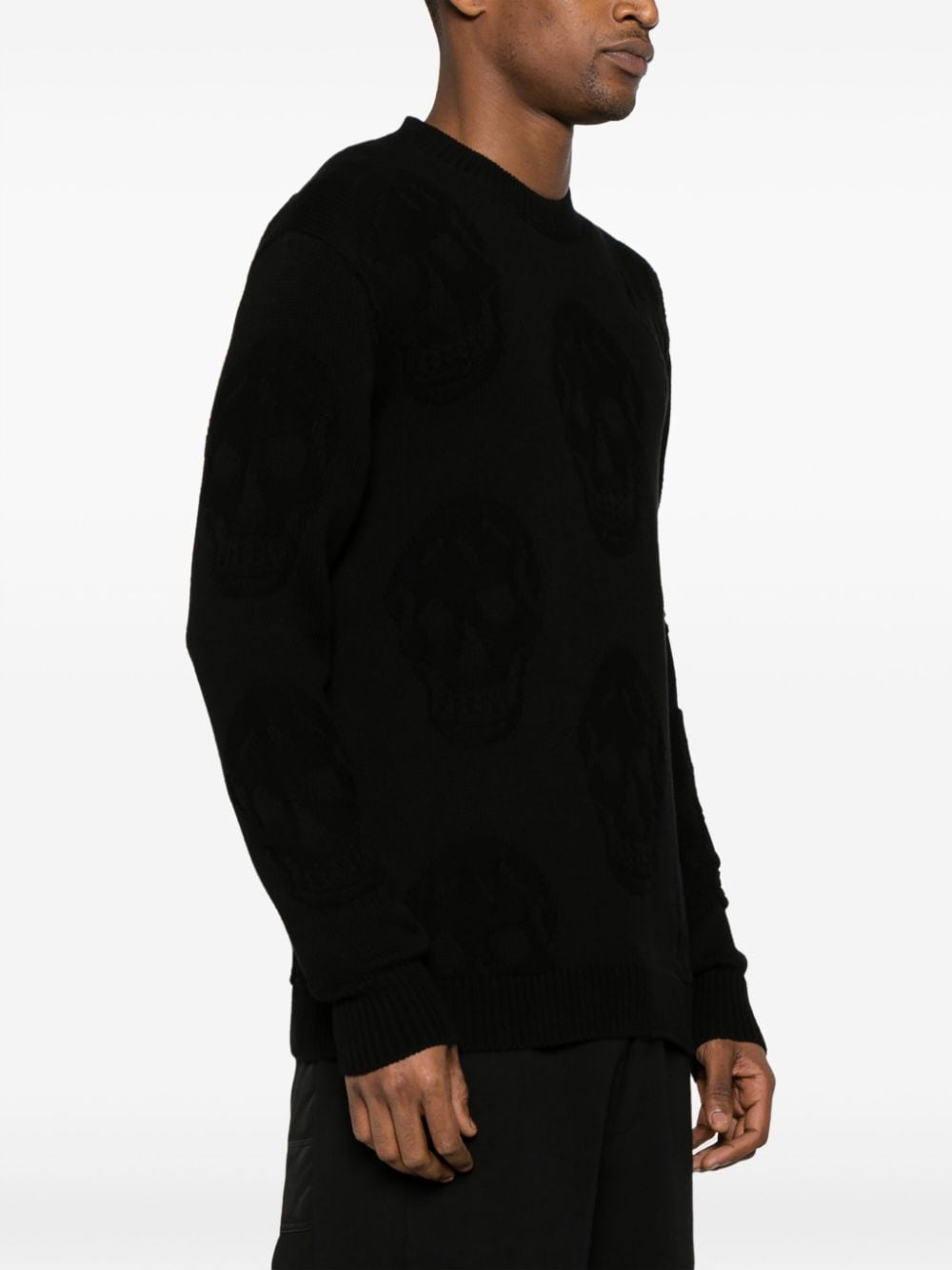 Alexander McQueen Sweater with jacquard effect - mondo moda griffe