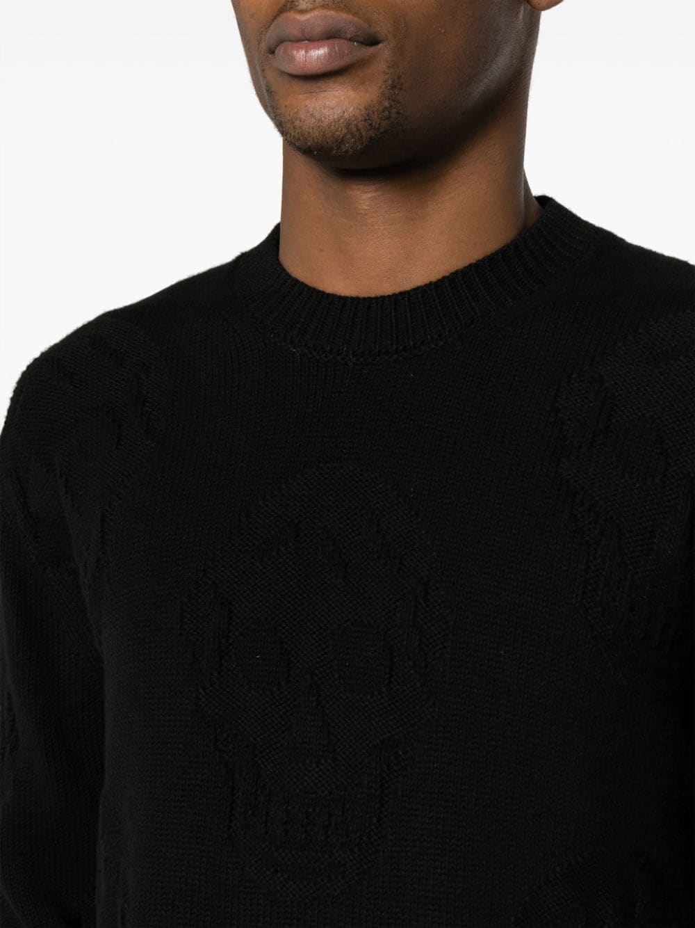 Alexander McQueen Sweater with jacquard effect - mondo moda griffe
