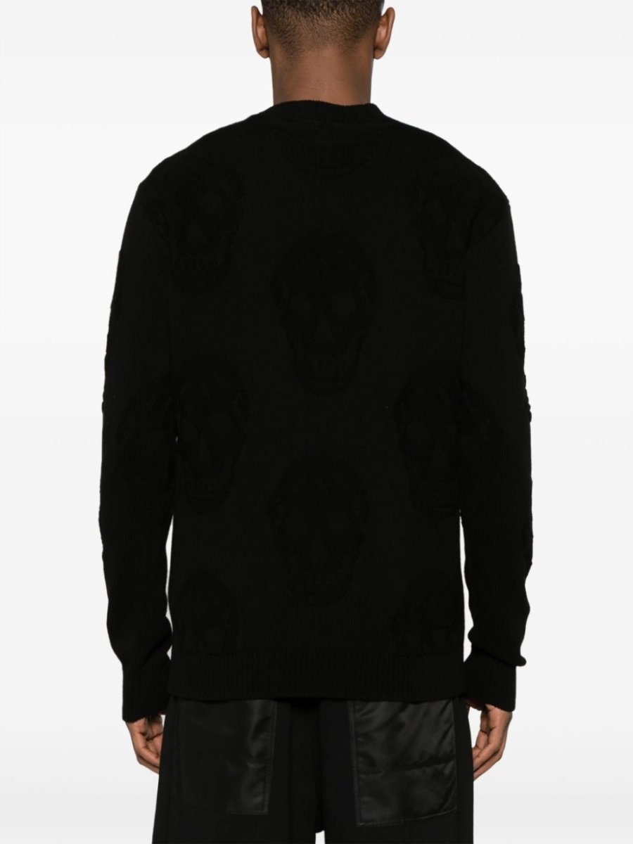 Alexander McQueen Sweater with jacquard effect - mondo moda griffe