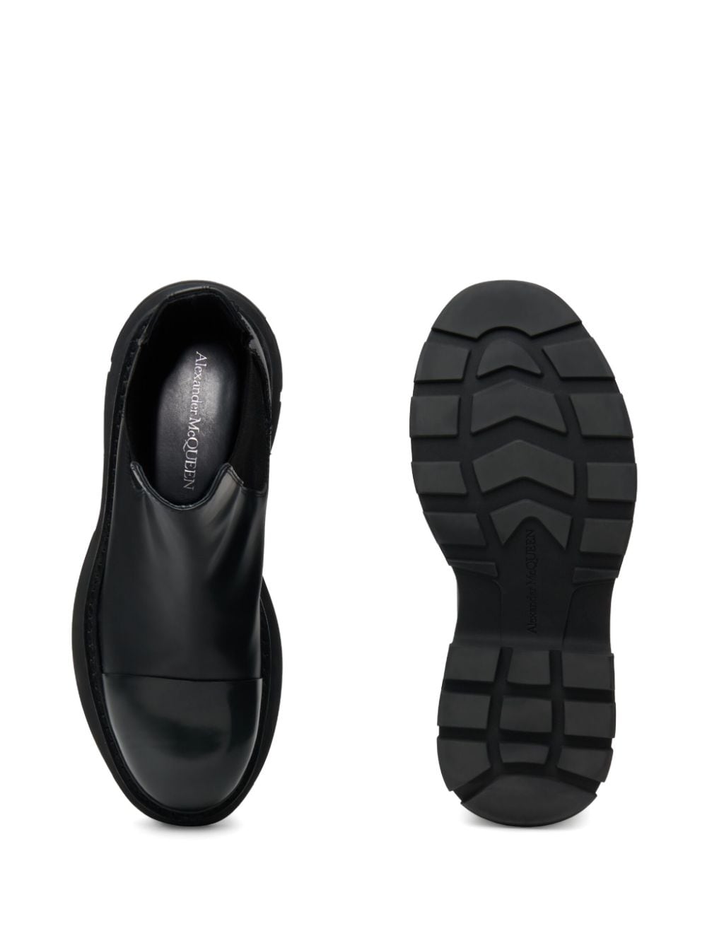 Alexander McQueen Wander leather Chelsea boots - mondo moda griffe