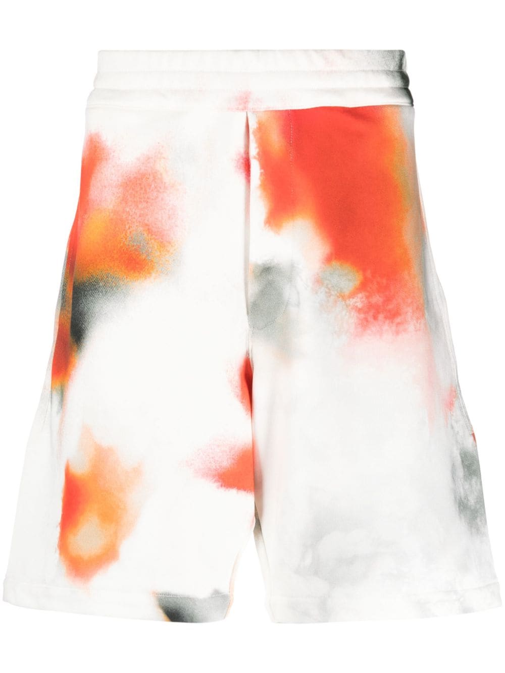 Alexander McQueen Tie - dye bermuda shorts - mondo moda griffe