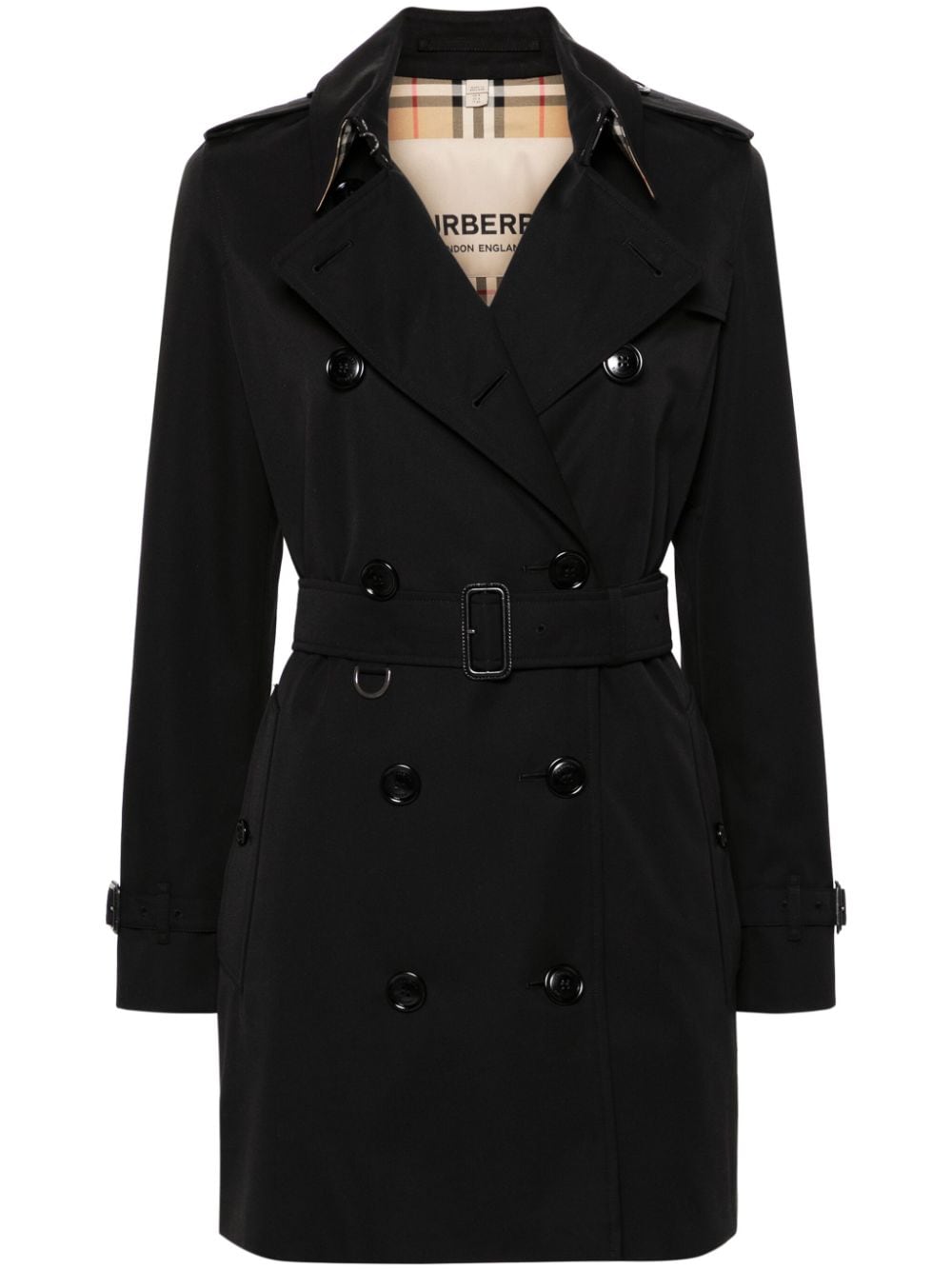 Burberry Coats Black - mondo moda griffe
