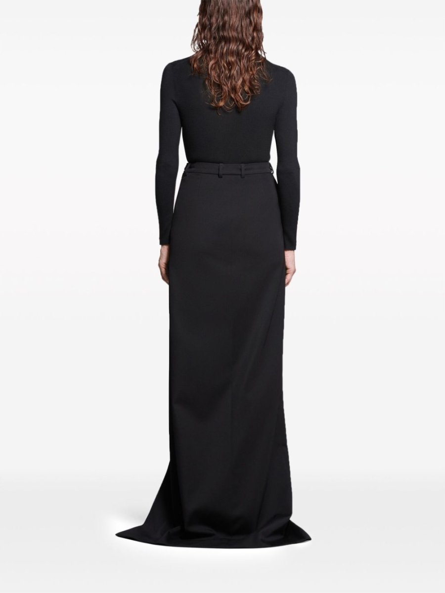 Balenciaga slit tailored maxi skirt - mondo moda griffe