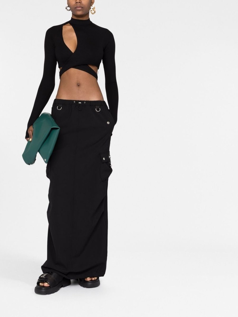 Coperni Tailored cargo maxi skirt - mondo moda griffe
