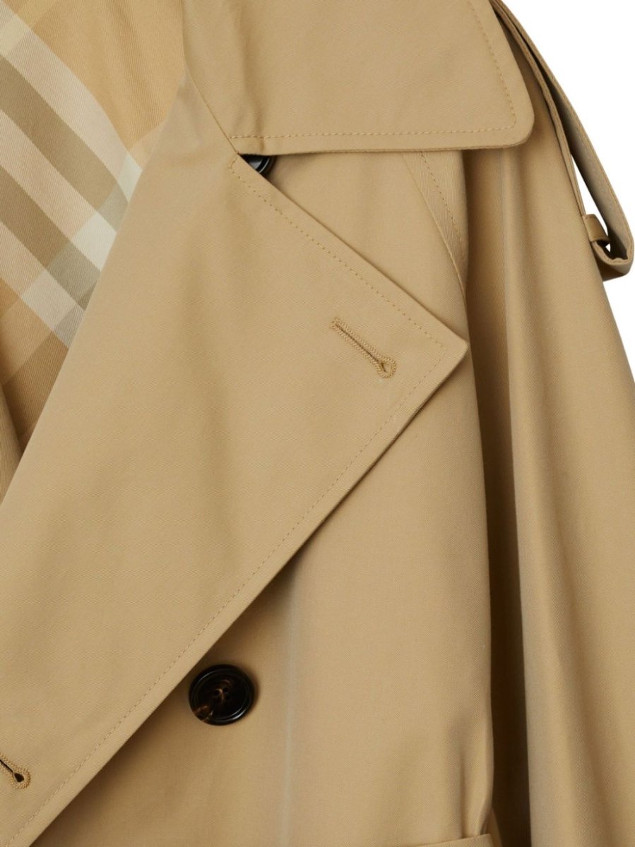 Burberry Belted Cotton Trench Coat - mondo moda griffe