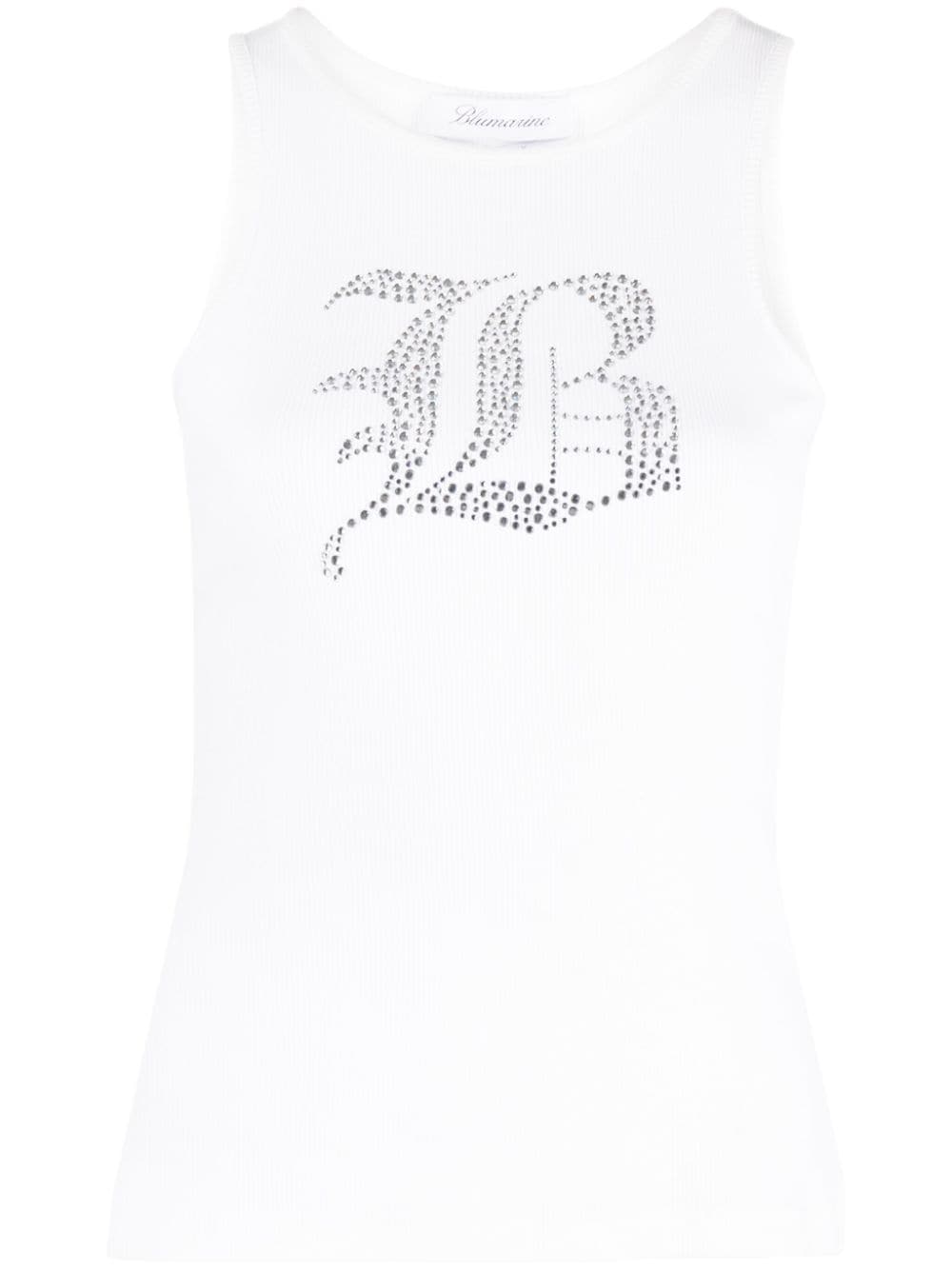 Blumarine Top White - mondo moda griffe