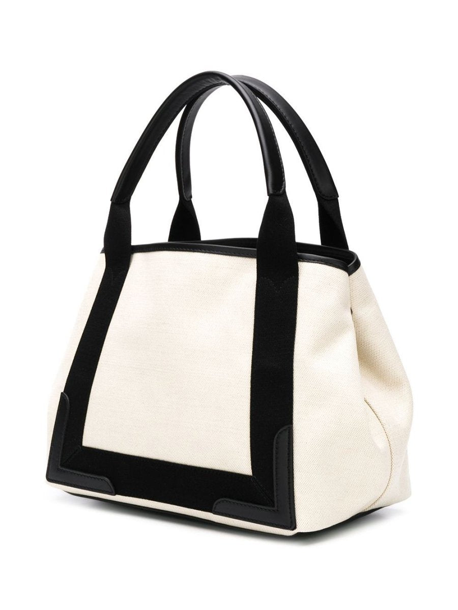 Balenciaga canvas tote with removable pouch - mondo moda griffe