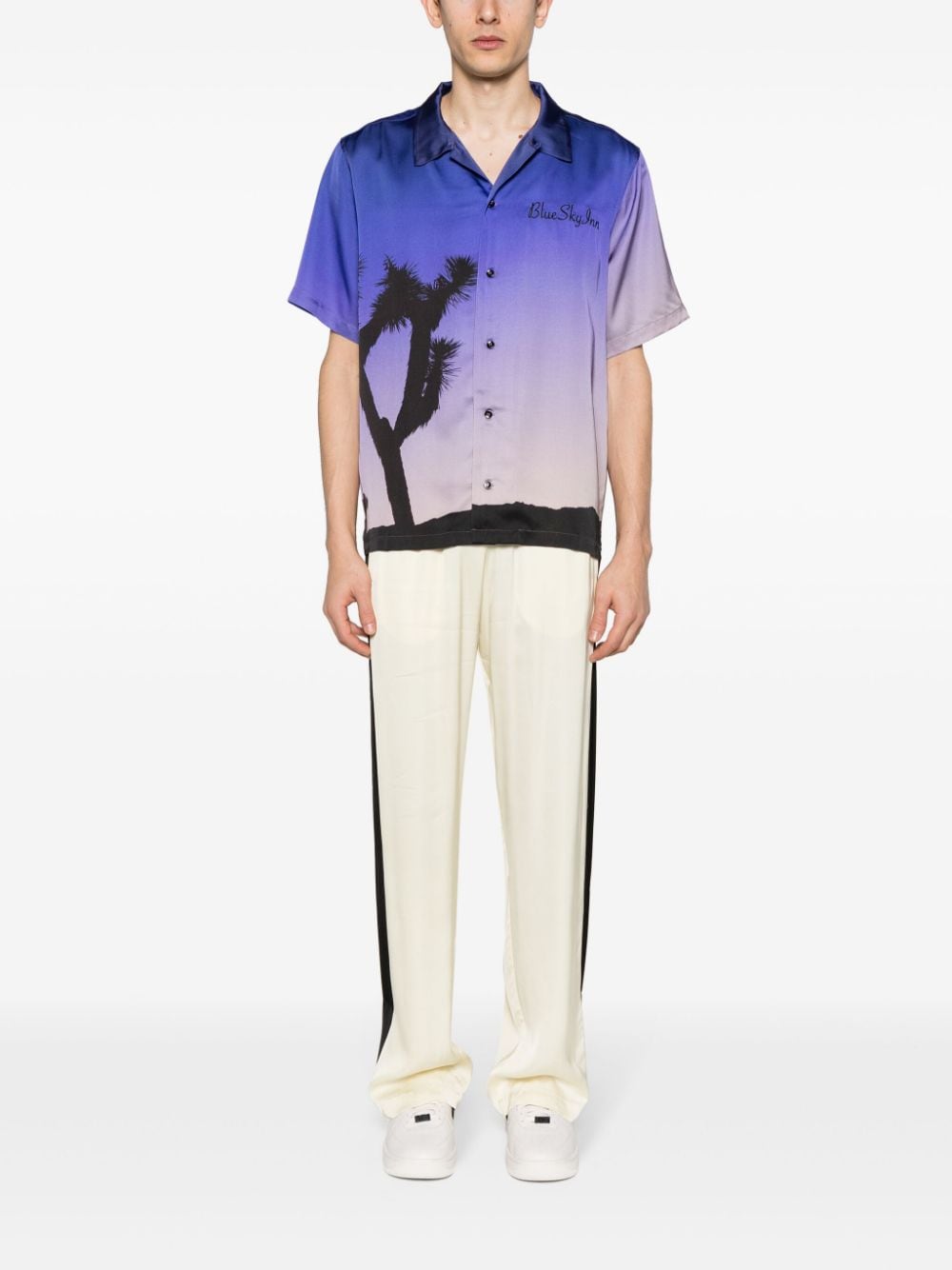 BLUE SKY INN Trousers Beige - mondo moda griffe