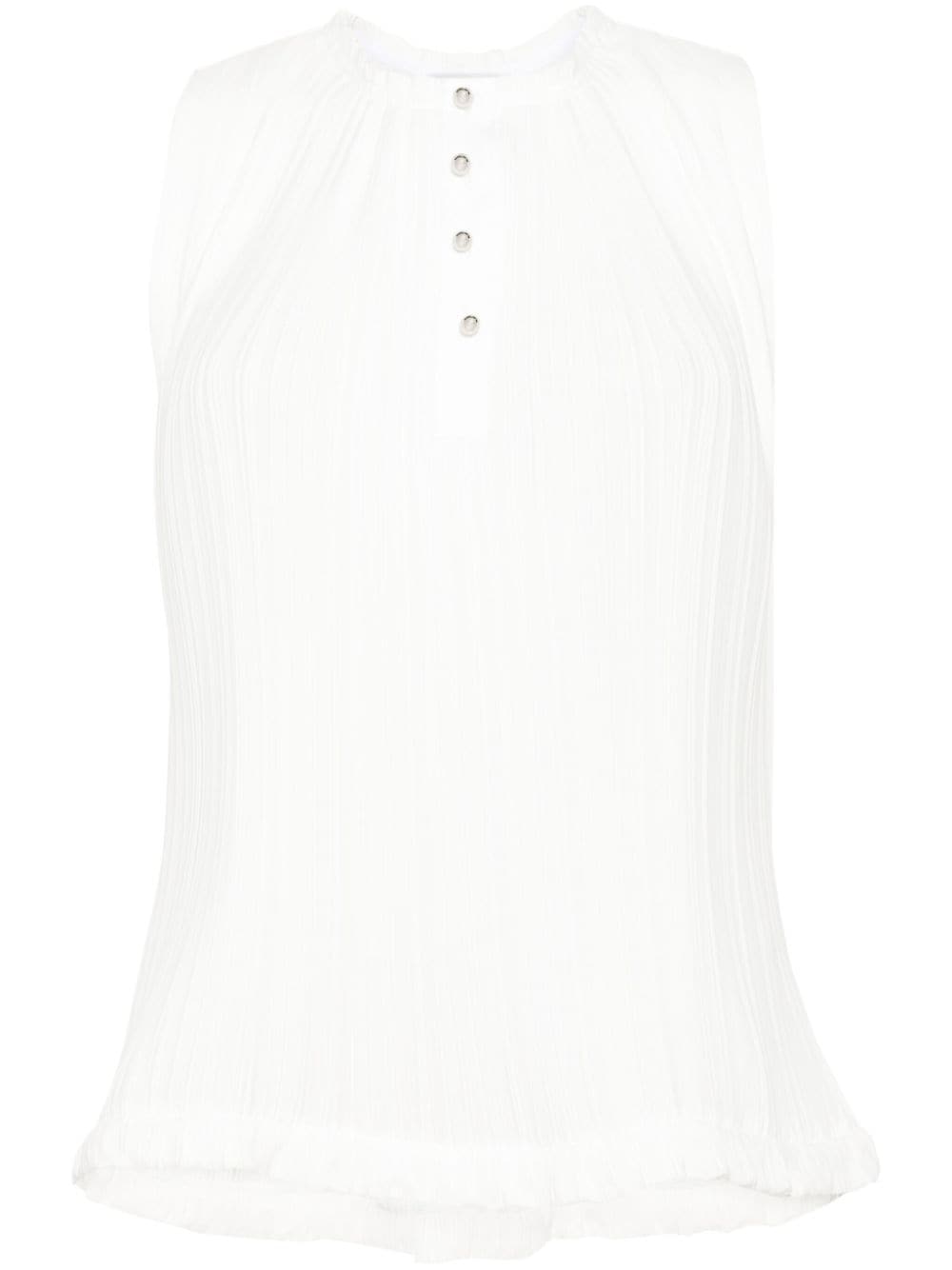 Lanvin Top White - mondo moda griffe