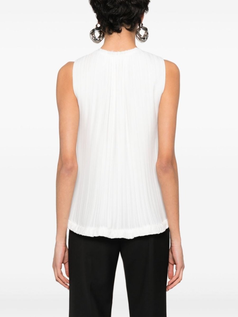 Lanvin Top White - mondo moda griffe