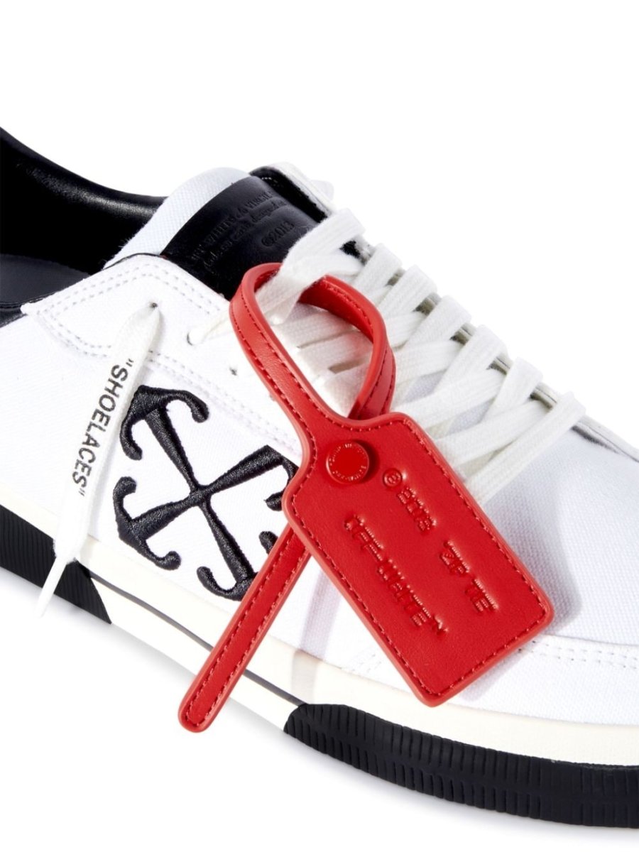 Off White New Low Vulcanized leather sneakers - mondo moda griffe