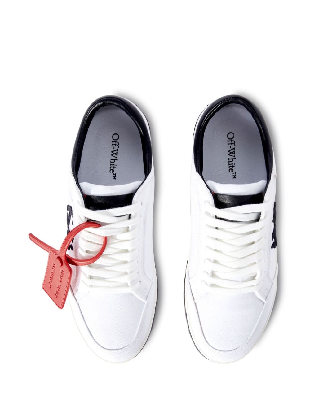 Off White New Low Vulcanized leather sneakers - mondo moda griffe