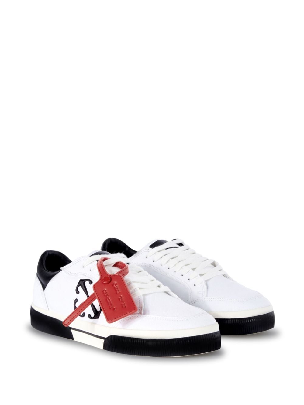 Off White New Low Vulcanized leather sneakers - mondo moda griffe