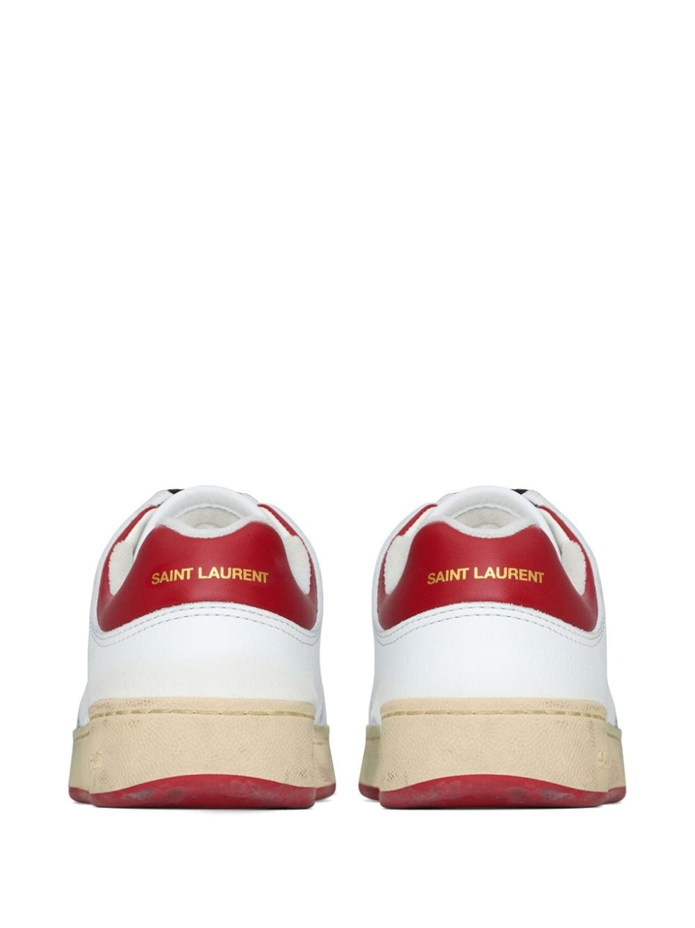 Saint Laurent SL/61 leather sneakers - mondo moda griffe