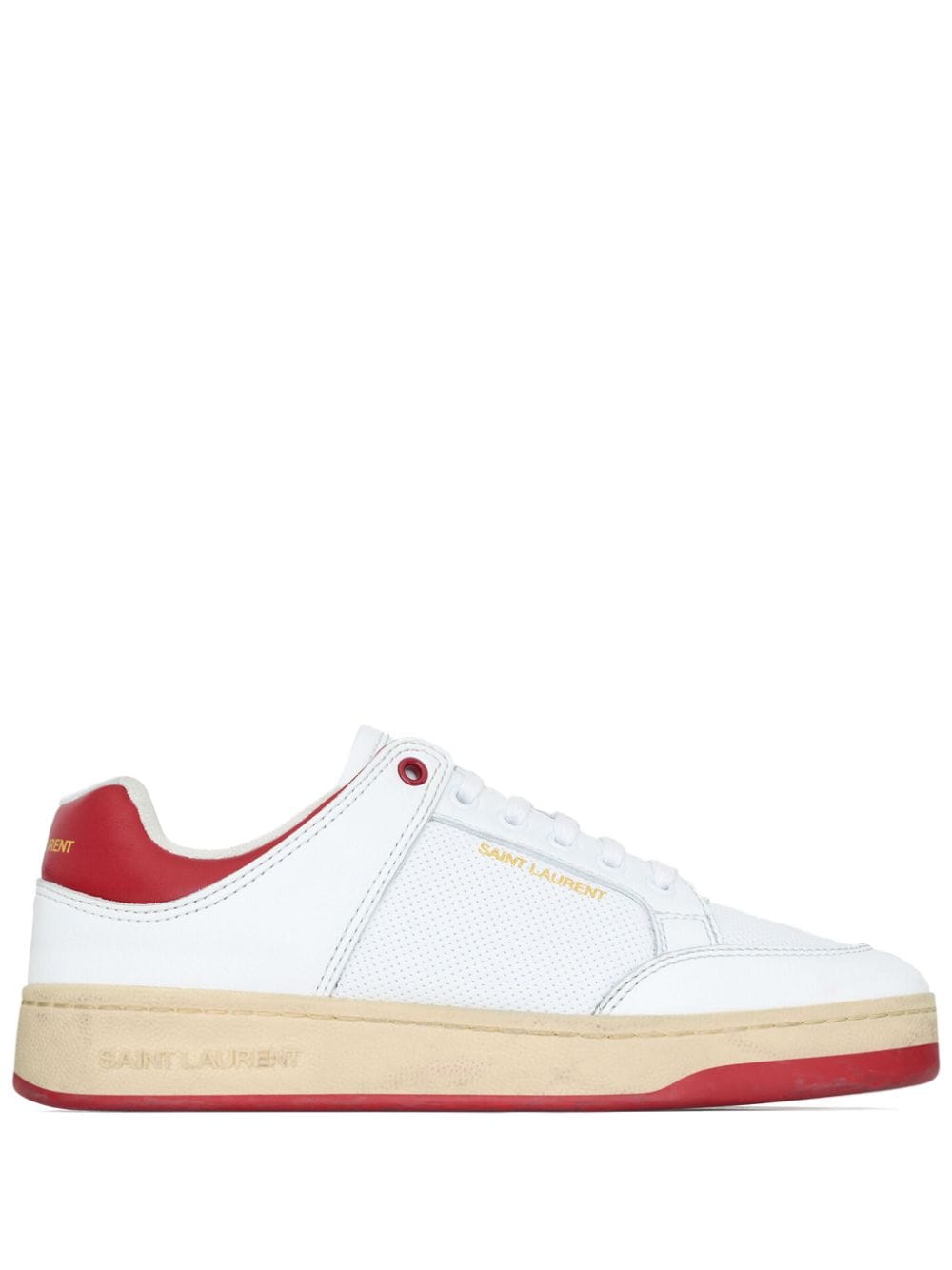 Saint Laurent SL/61 leather sneakers - mondo moda griffe
