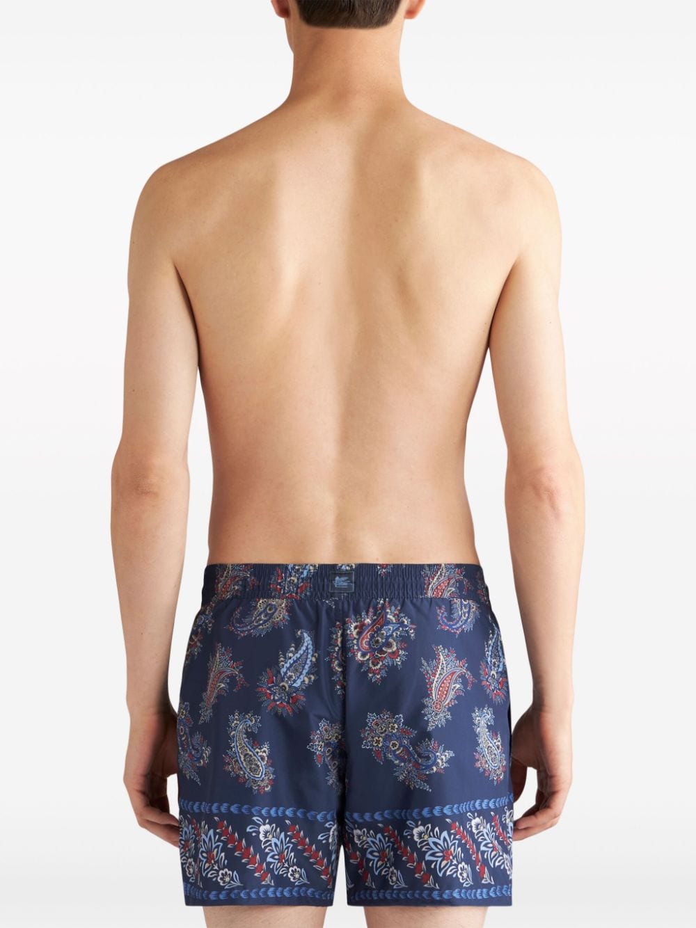 Etro Paisley - print swim shorts - mondo moda griffe