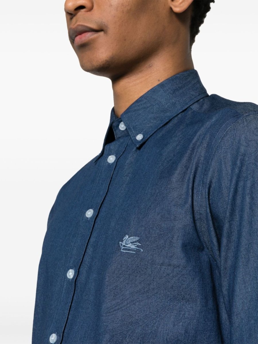 Etro Skater denim shirt - mondo moda griffe