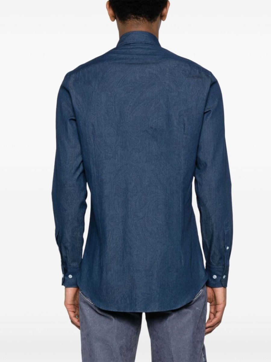 Etro Skater denim shirt - mondo moda griffe