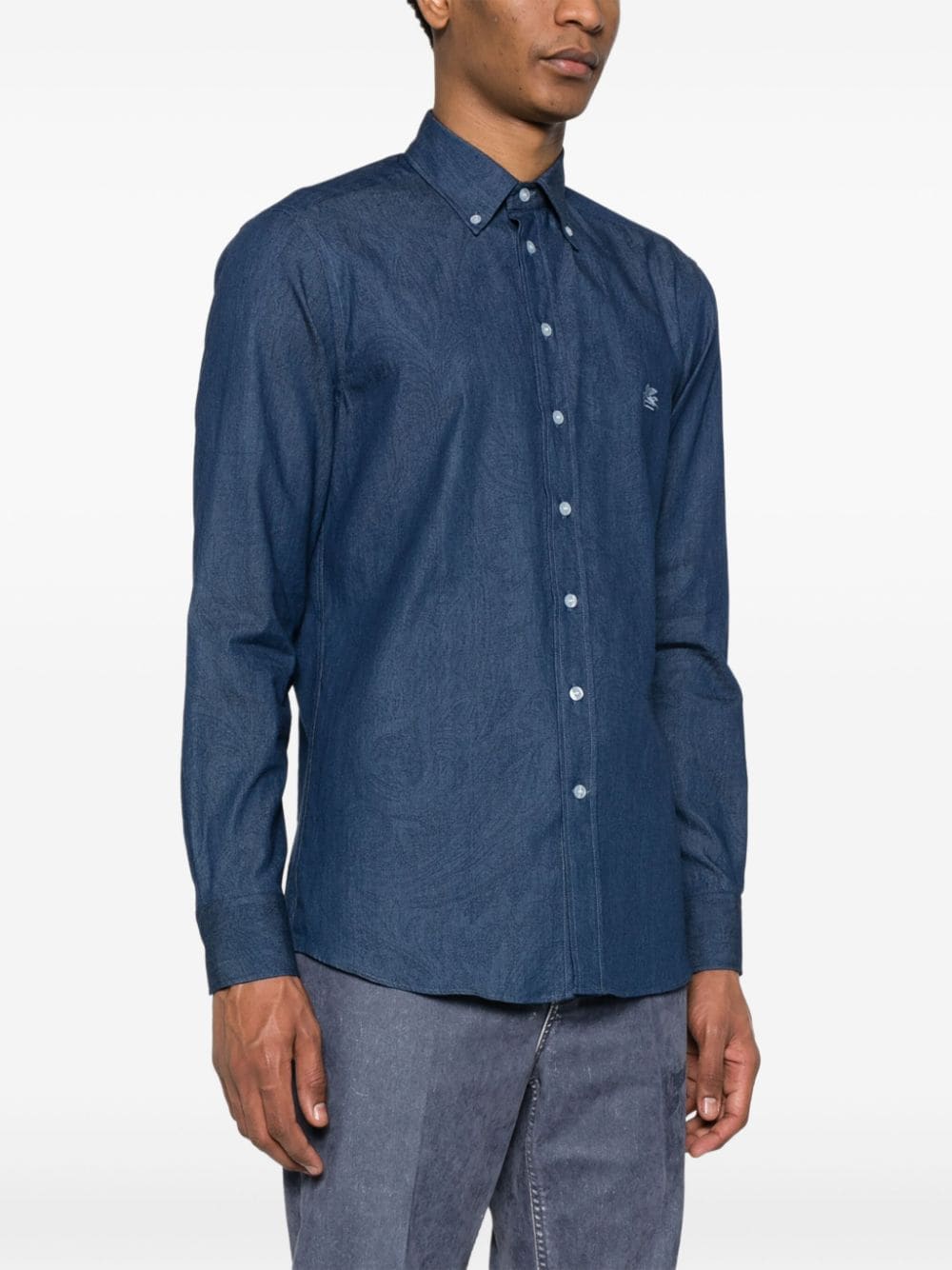Etro Skater denim shirt - mondo moda griffe