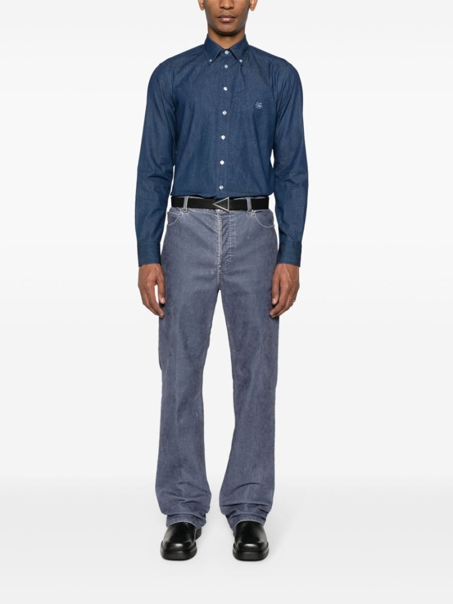 Etro Skater denim shirt - mondo moda griffe