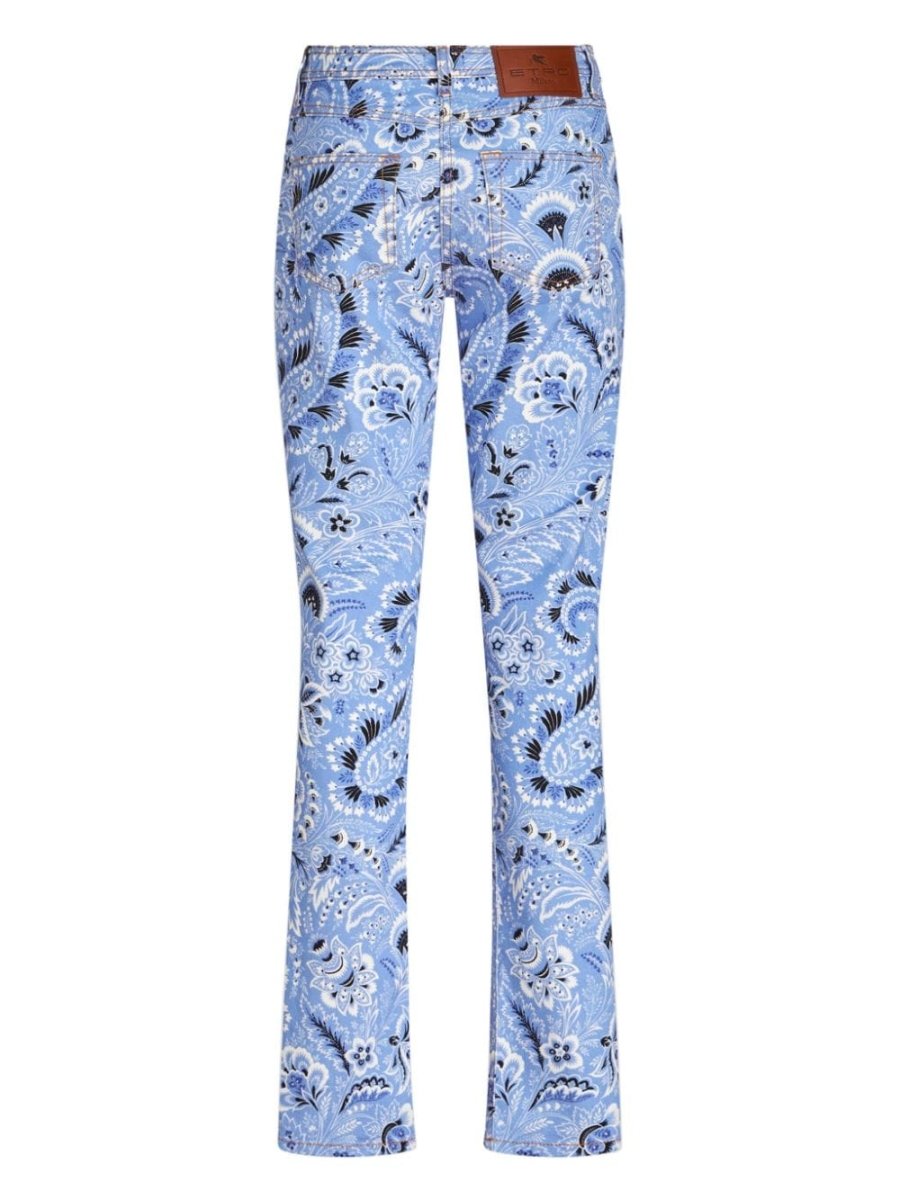 Etro Bandana - print skinny jeans - mondo moda griffe