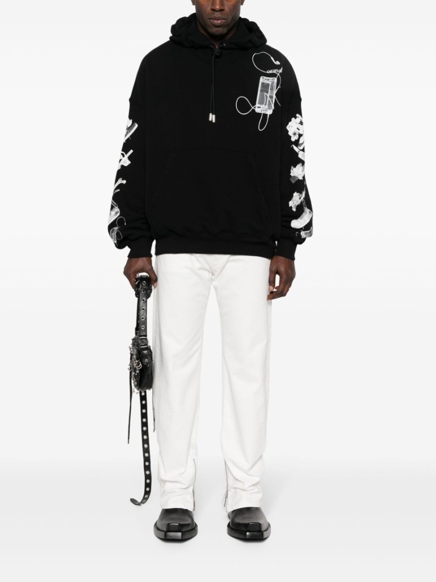 Off White 90's Logo Skate straight - leg jeans - mondo moda griffe