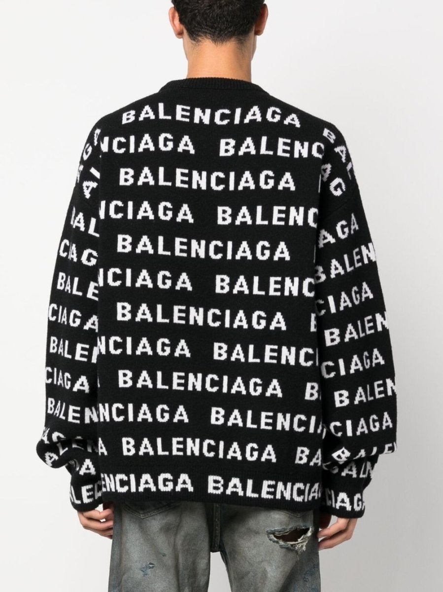 Balenciaga logo sweater - mondo moda griffe